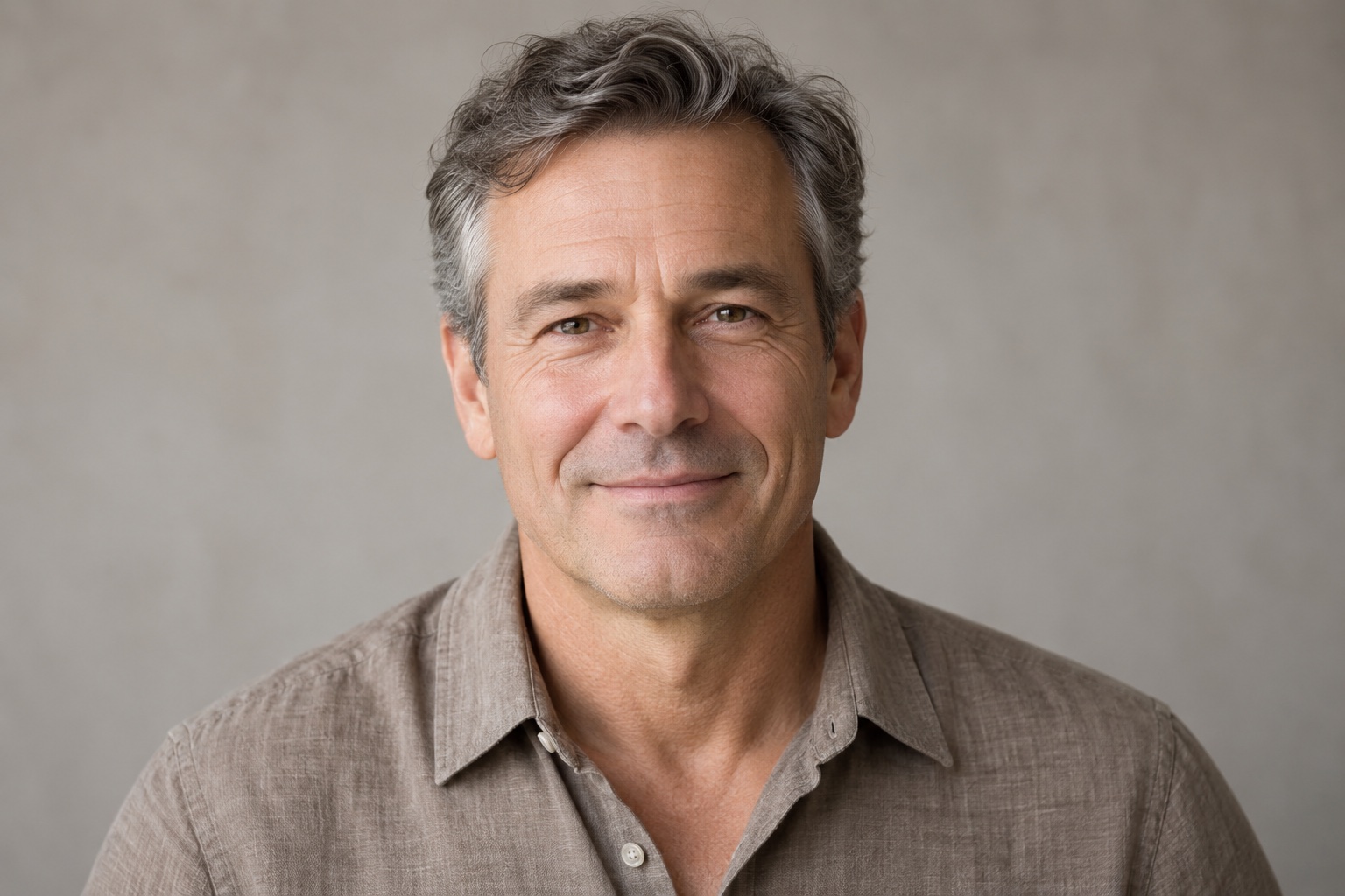 Illustrative portrait of an adult man