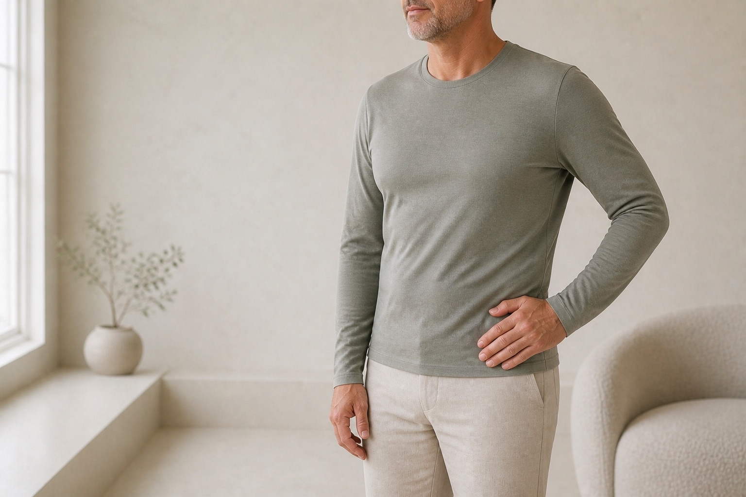 BodyTite for men in Berlin – natural waist and body contour of an adult man