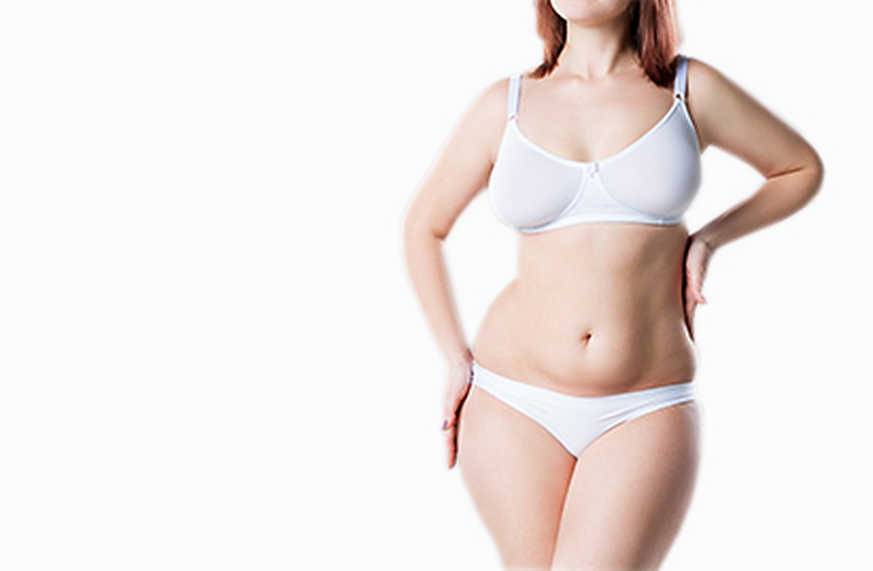 Liposuction – young woman's body